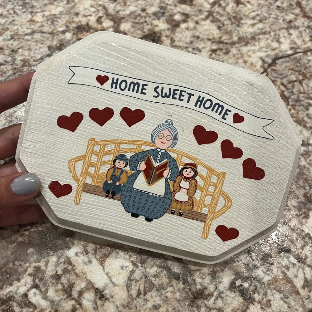 Home Sweet Home Grandma Decorative Plaque